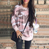 Camouflage Printed Long Sleeve Sweater