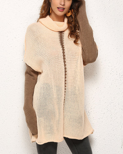 Long Sleeve High Neck Sweater