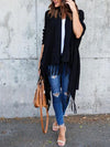 Casual Long Sleeve Knitted Tassels Sweaters