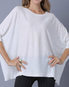 O-Neck Loose Bat Sleeve Sweater