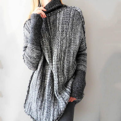 Turtleneck Loose Knitting Sweater