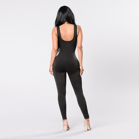 Women's solid color bodysuit