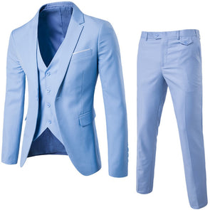 Business Casual Three-piece Suit