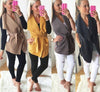 New Lapel Bandage Woolen Coat Top