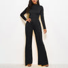 Pure Color Casual Slim Jumpsuit