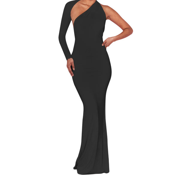 Women's Long Sleeve Evening Dress