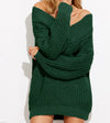 V-Neck Loose Long-Sleeved Sweater