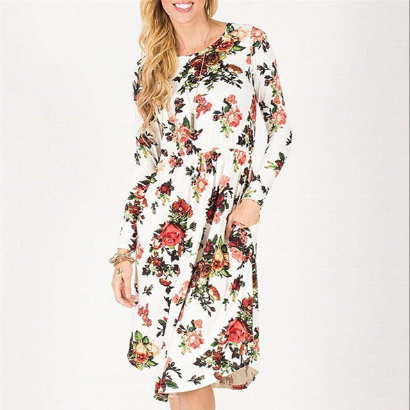 Casual Long Sleeve Dress