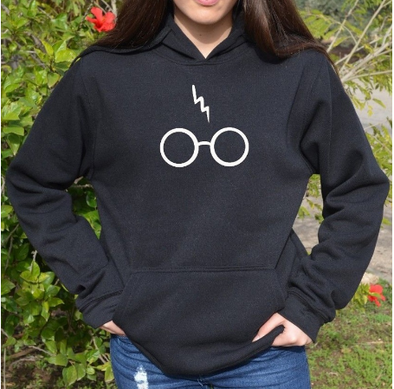 Letter Printed Hooded Long Sleeve Sweatshirt