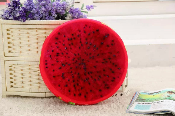 Cartoon Fruit Plush Pillow