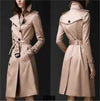 Bandage Button Fashion Casual Coat