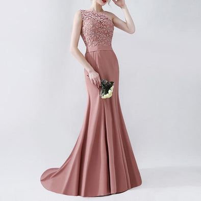 Charming Fishtail Wedding Evening Long Dress