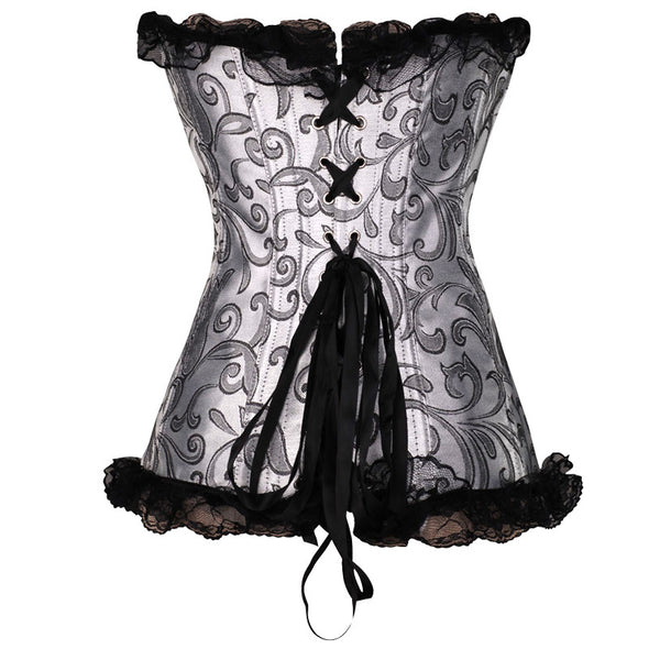 Palace Retro Sexy Abdomen Shaping Girdle Corset