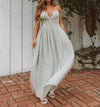 New Sexy Strap Hollow Maxi dress