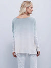 Gradient Long Sleeve Round Neck Sweatshirt