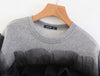 Ruffled Decorative O-Neck Long-Sleeved Sweatshirt