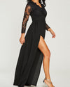 Women's Sexy Lace Evening Dress