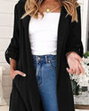 Women's Solid Color Cardigan Coat