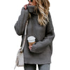 Thick-Line Long-Sleeved High-Neck Sweater