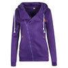 New Zipper Long Sleeve Hooded Jacket