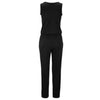 Sexy V Collar Sleeveless Slim Jumpsuit With Pockets