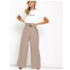 2022 Cotton Casual Loose Pants High Waist Printing The Wide Leg Pants