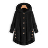 Double-faced Plush Hooded Women's Jacket