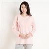 New summer postpartum home pregnant women cotton breastfeeding suit