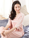 Fashion pregnant women home service breastfeeding suit