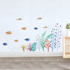 Cartoon Fish Underwater World Decorative Wall Stickers