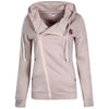 New Zipper Long Sleeve Hooded Jacket