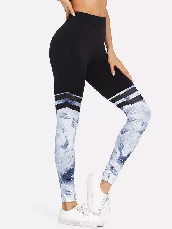 Women's Print Sports Yoga Leggings