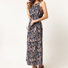 Small Floral Sling Long Dress