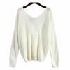 Women Twisted Back Knitted Sweaters