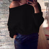 Sexy Fashion Off-Shoulder Sweater