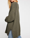 Casual Cage Sleeve Loose Cardigan Sweaters