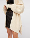 Casual Cage Sleeve Loose Cardigan Sweaters