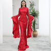 2022 new embroidered long elegant party evening dress