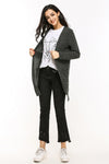 Mid-length Cardigan Coat