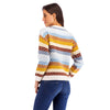 Fashion Stripe Round Neck Knitting Sweaters