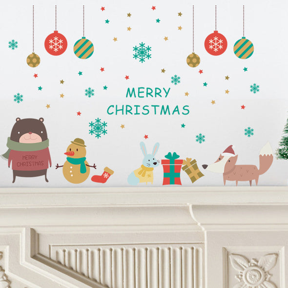 Christmas Decoration Wall Sticker