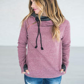 Hooded  Loose Long-sleeved Hoodies