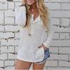 Casual Solid Color Knit Sweater