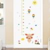 Removable Cartoon Pig Measuring Height Wall Sticker