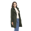 New Cashmere Long Sleeve Mid-length Coat