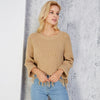 Fashion Tassel Round Neck Long Sleeve Sweaters