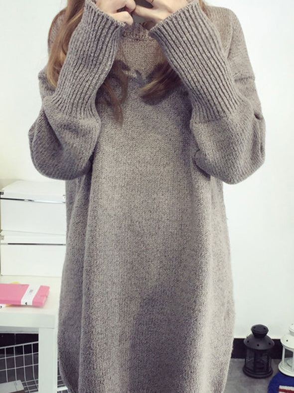 Long Loose Winter Sweater