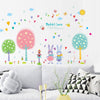 Cartoon Rabbit Bedroom Decorative Wall Sticker