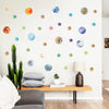 Cartoon Universe Planet Bedroom Wall Sticker