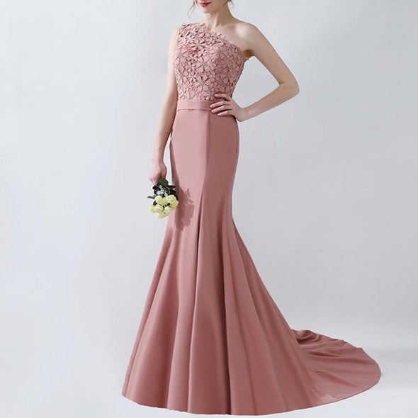 Charming Fishtail Wedding Evening Long Dress